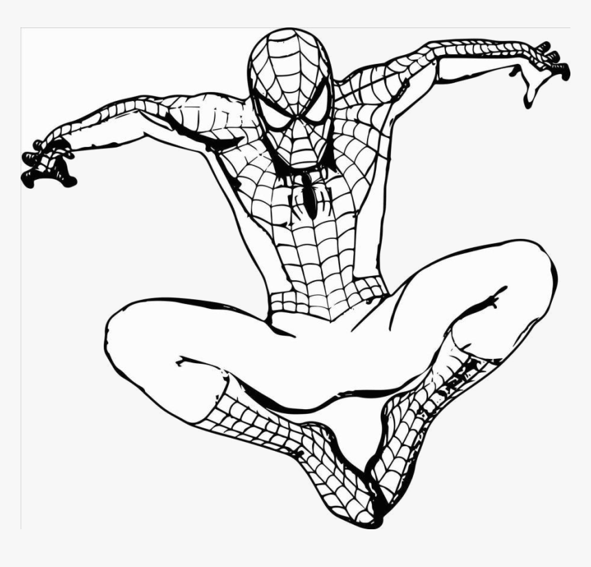 Cartoon Spiderman Art Drawing