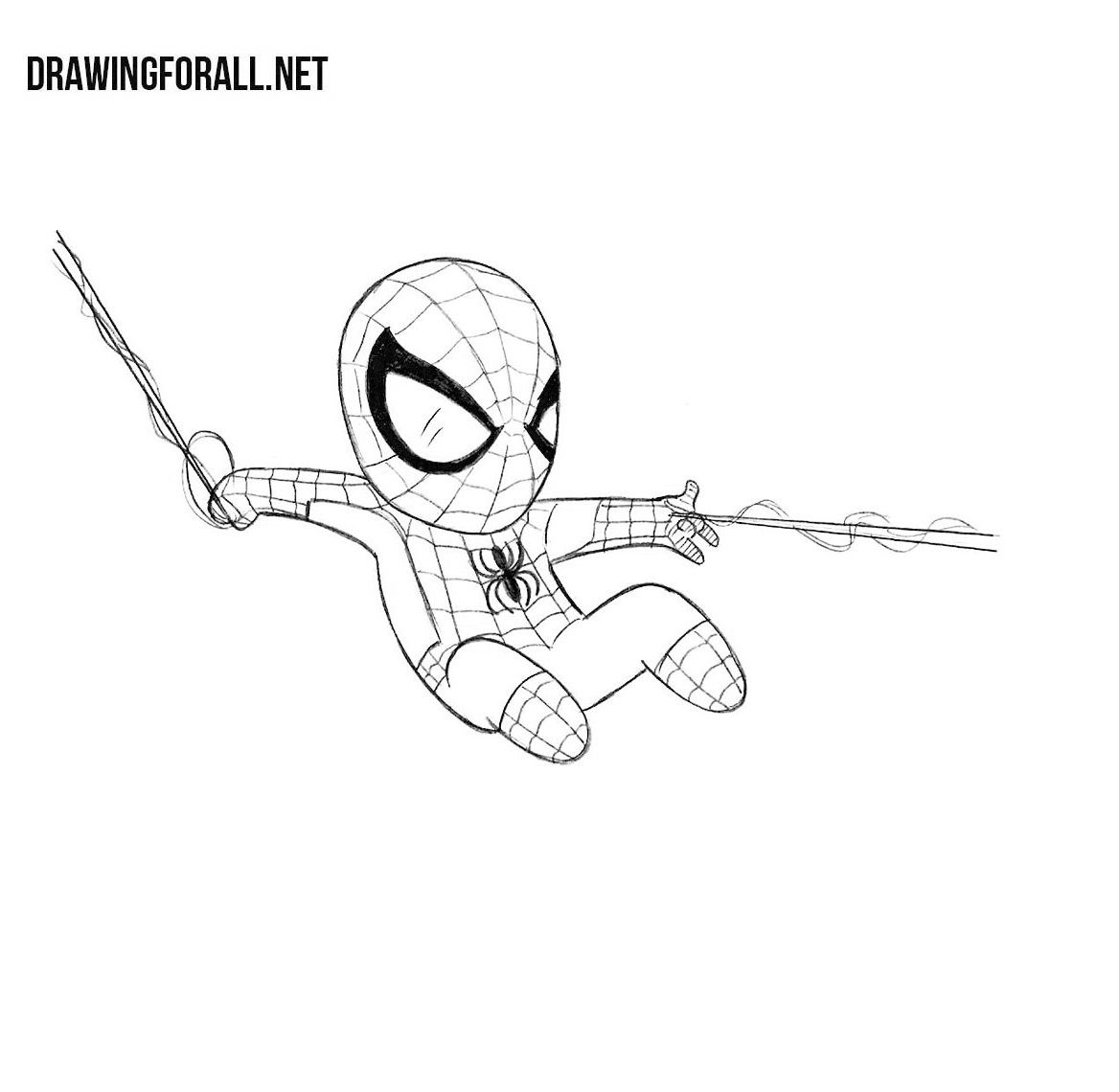 Cartoon Spiderman Best Drawing