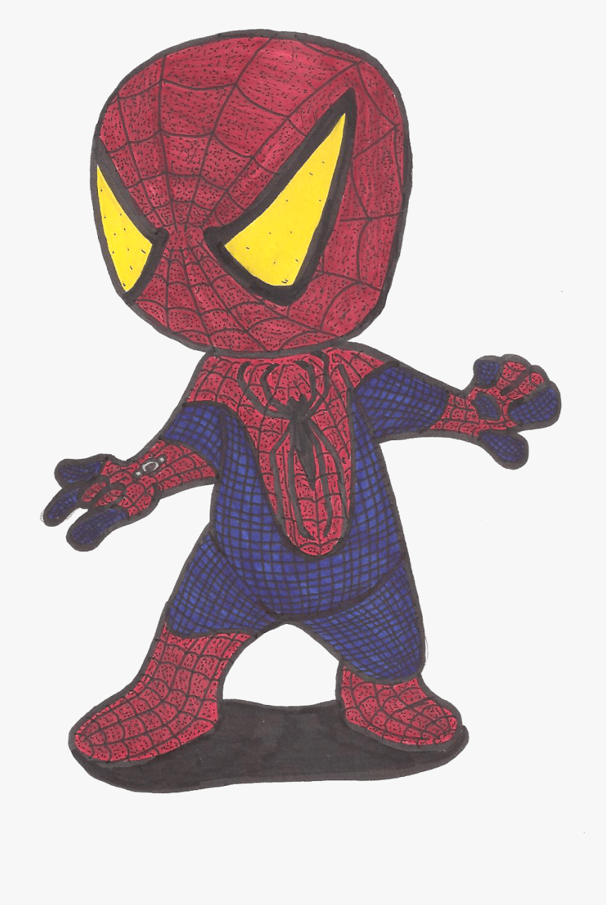 Cartoon Spiderman Drawing Image