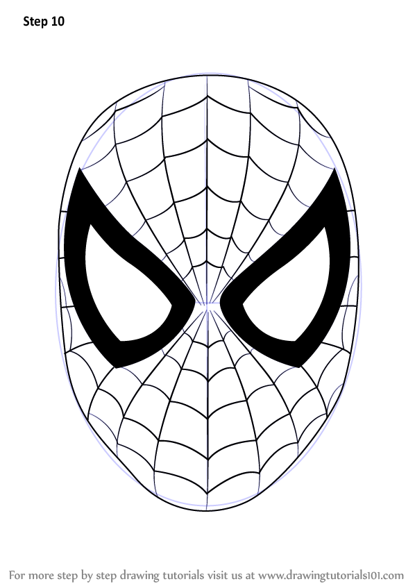 Cartoon Spiderman Drawing Pic