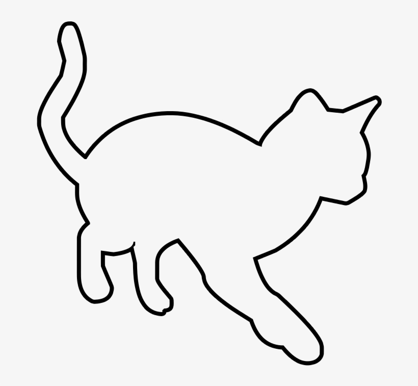 Cat Line Art Drawing
