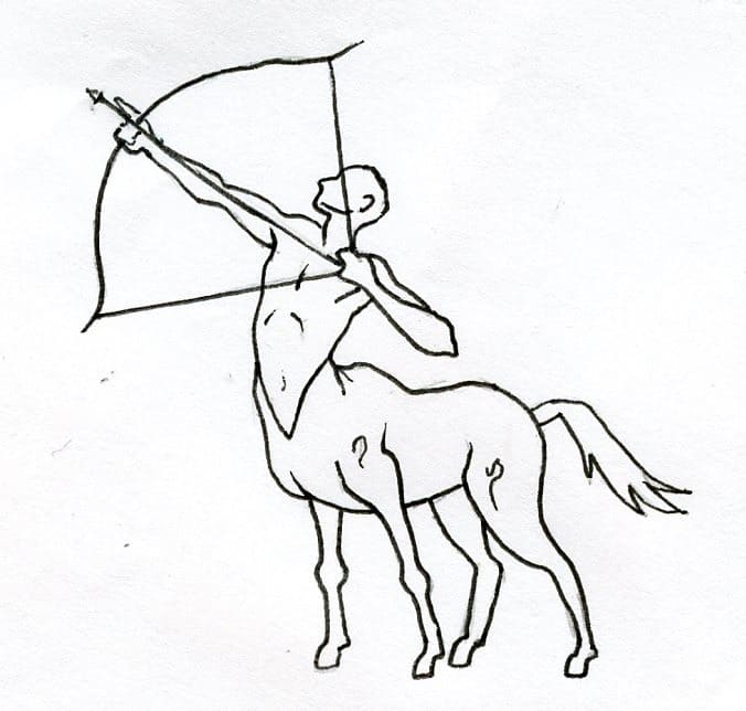 Centaur Drawing Image