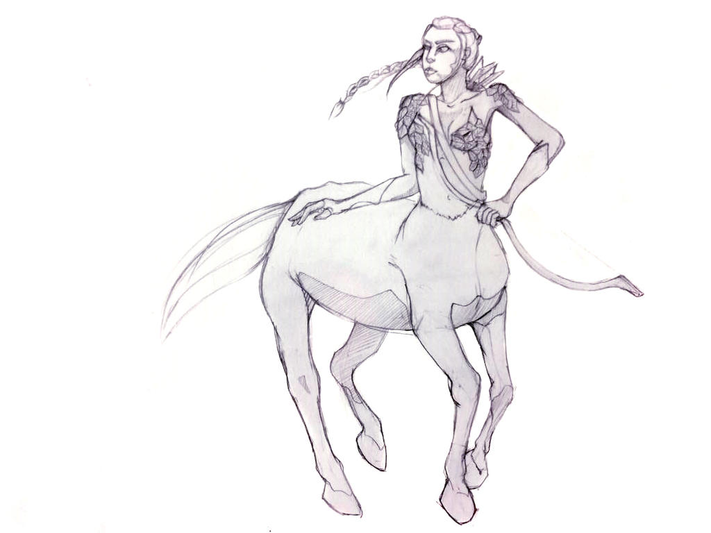 Centaur Drawing Photo