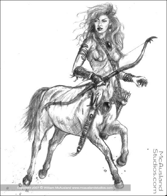 Centaur Drawing Pics
