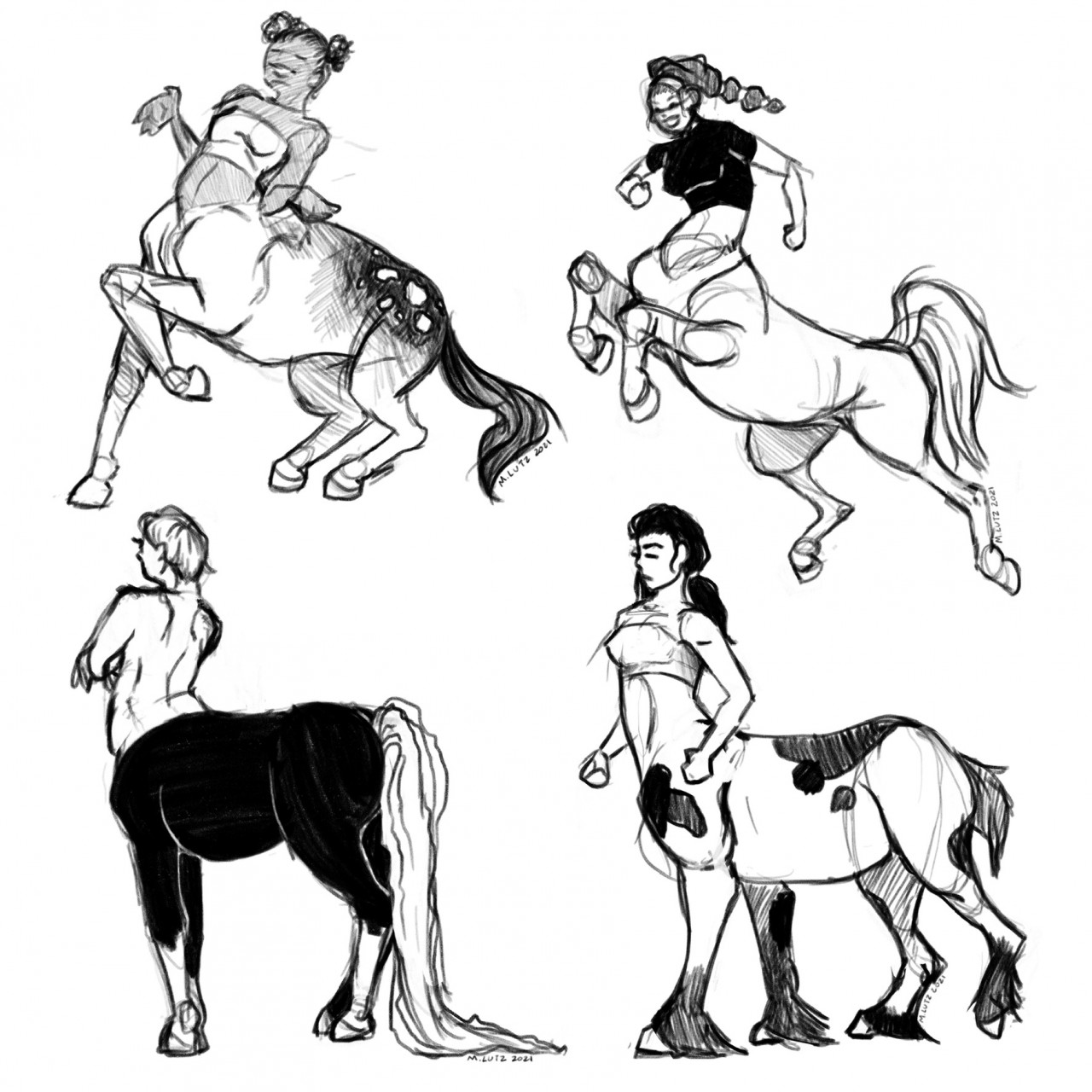 Centaur Drawing Picture