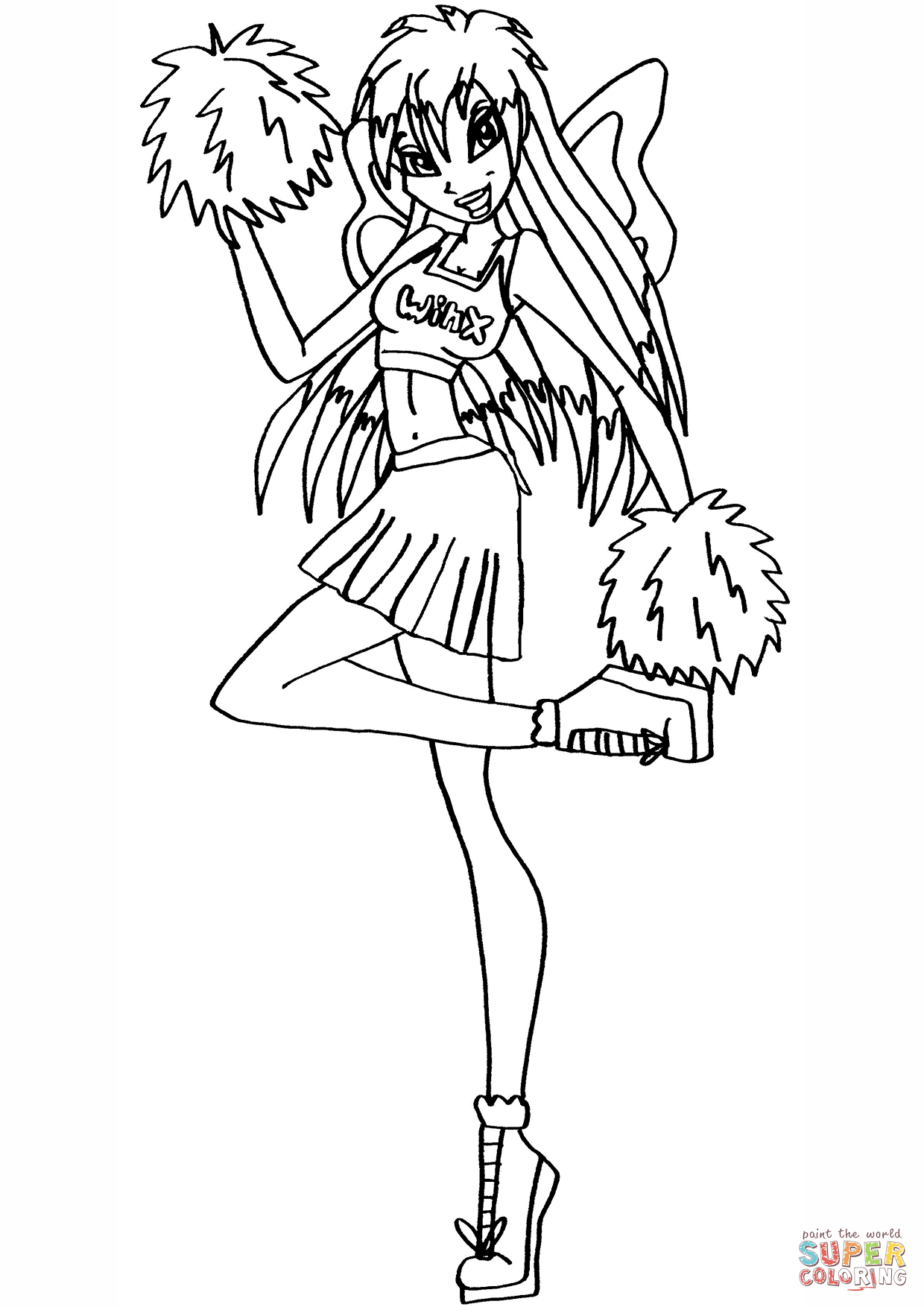 Cheerleader Drawing Photo