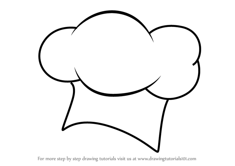Chef Hat Drawing