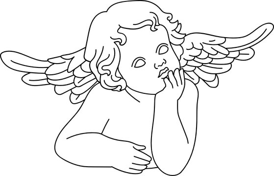 Cherub Drawing Picture