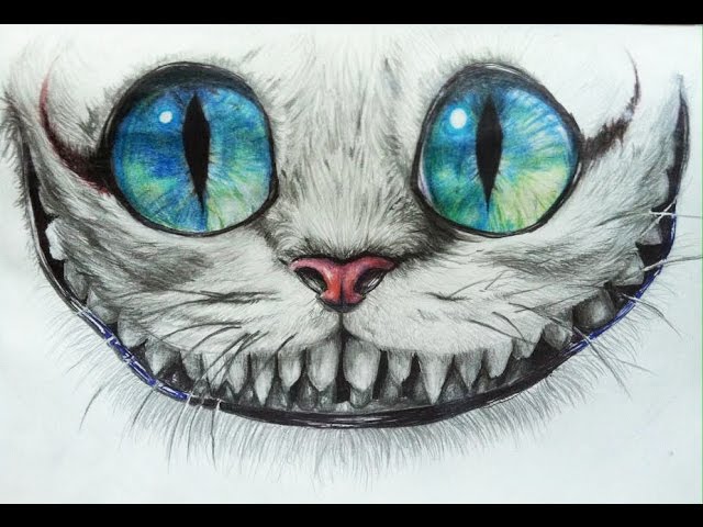 Cheshire Cat Best Drawing