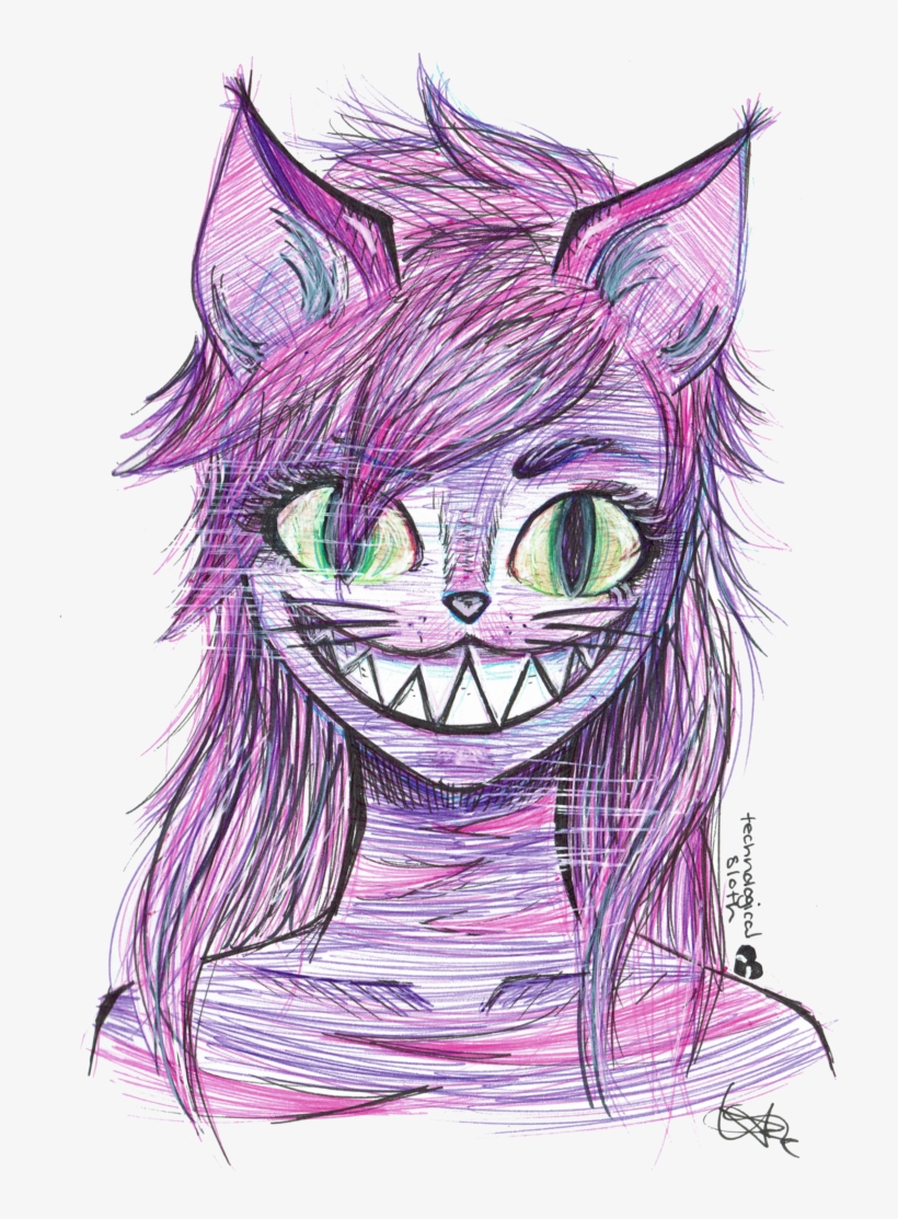 Cheshire Cat Drawing Images