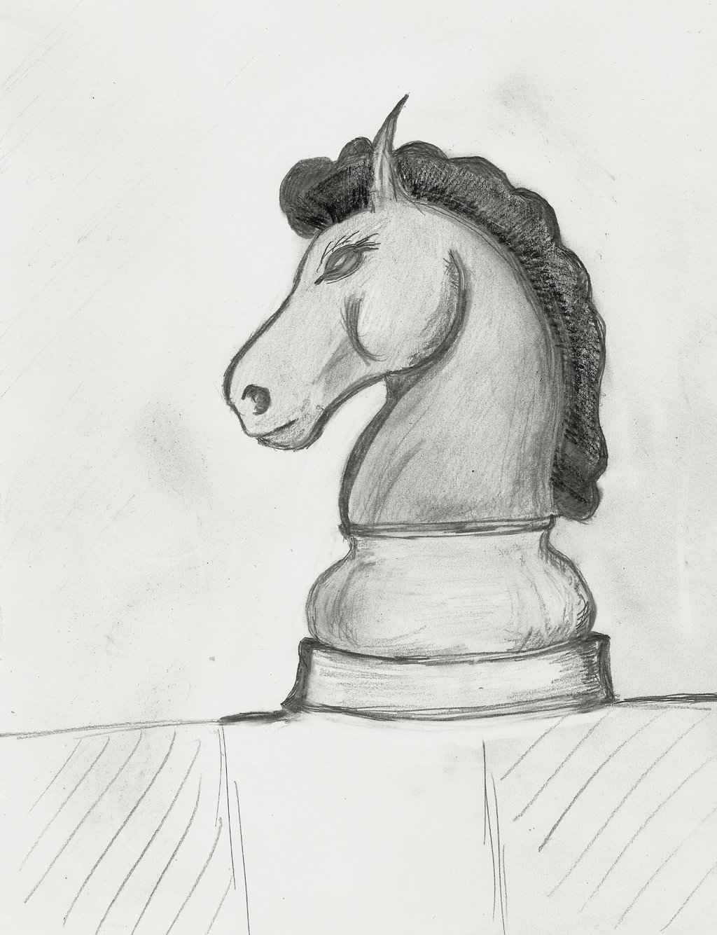 Chess Piece Drawing