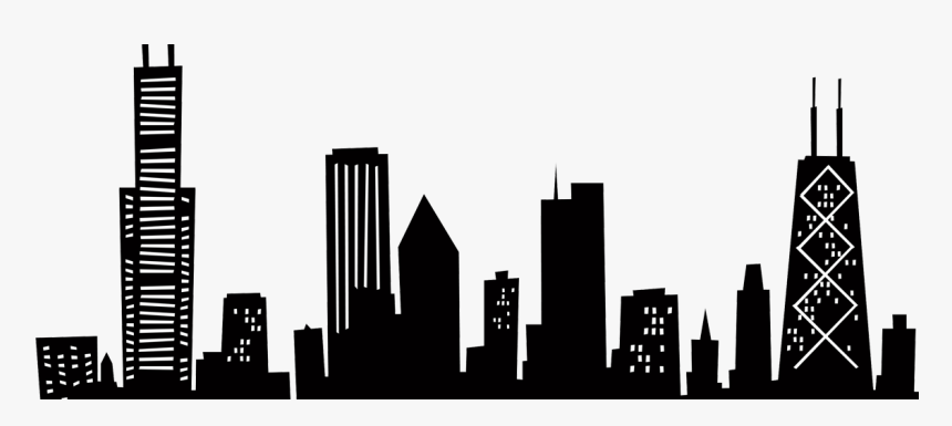 Chicago Skyline Drawing Creative Art