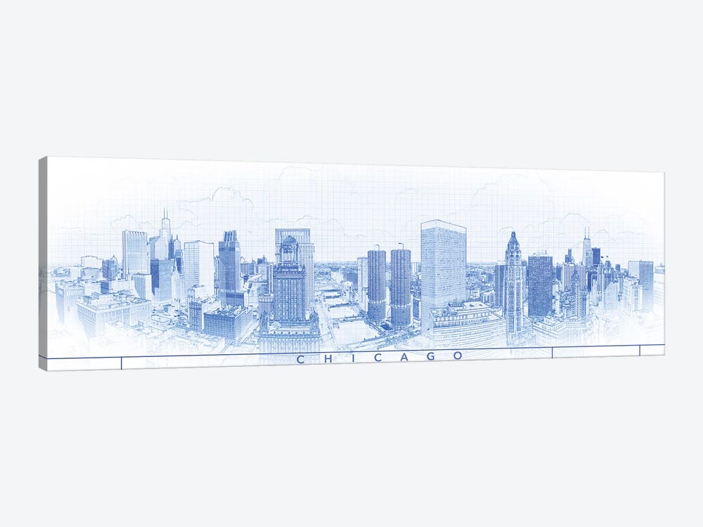 Chicago Skyline Drawing Pictures