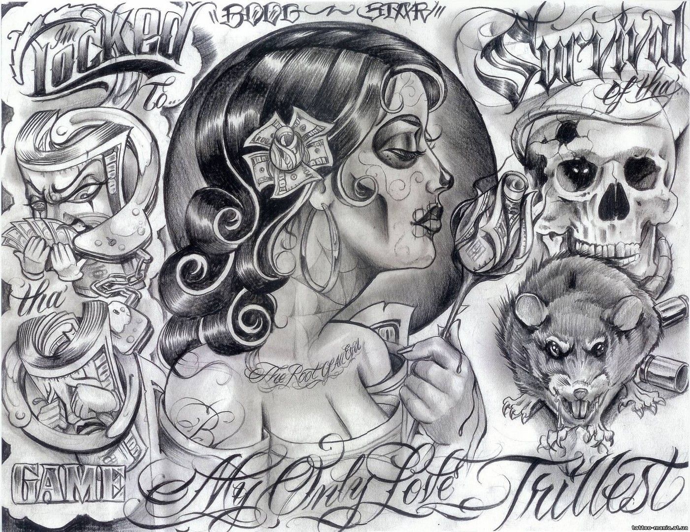 Chicano Art Best Drawing