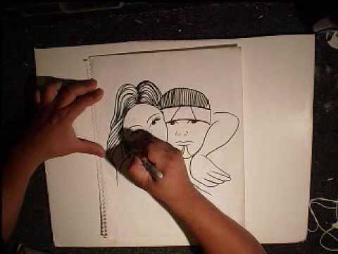Chicano Love Drawing Amazing
