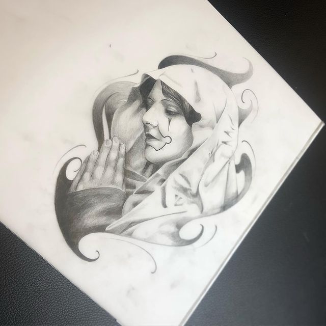 Chicano Love Drawing Realistic