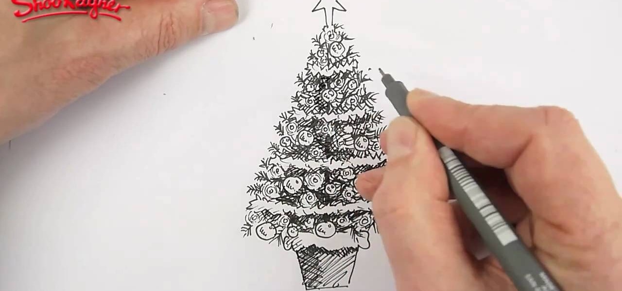 Christmas Tree Drawing Pics