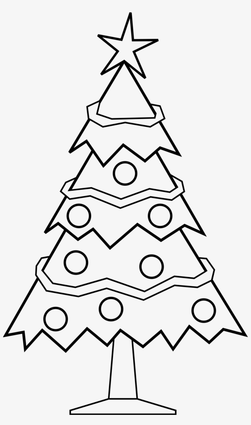 Christmas Tree Drawing Realistic