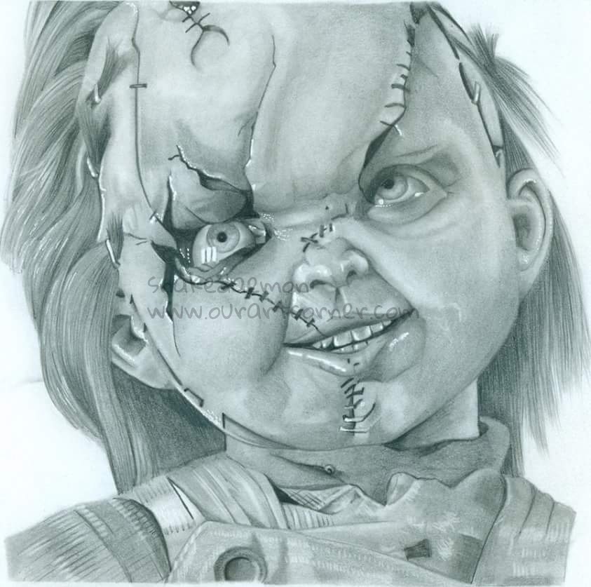 Chucky Drawing Photo
