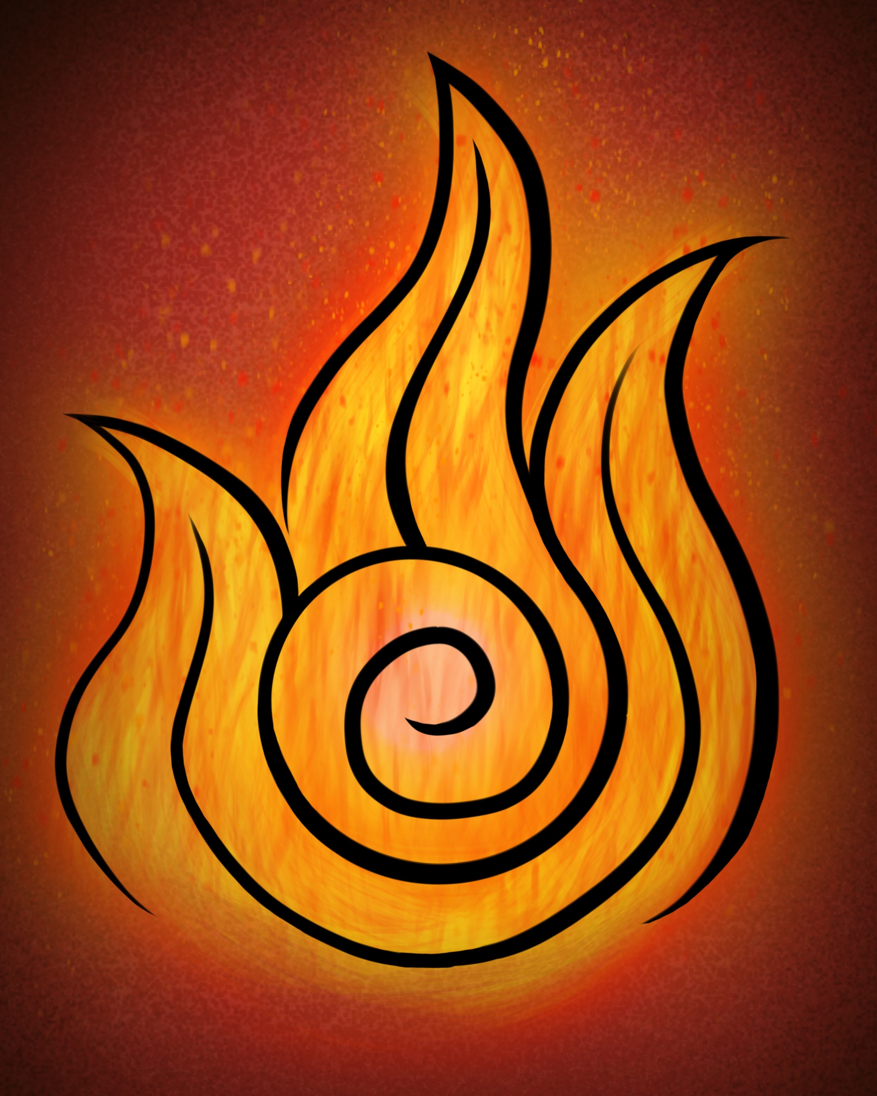 Fire Bending Logo By Sharma Jay – Avatar The Last Airbender Drawing