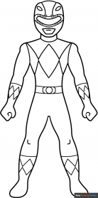 Power Rangers Art Drawing - Drawing Skill