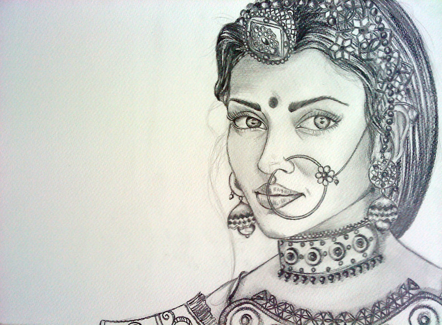 Aishwarya Rai Drawing Photo