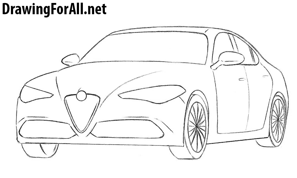 Alfa Romeo Drawing Photo