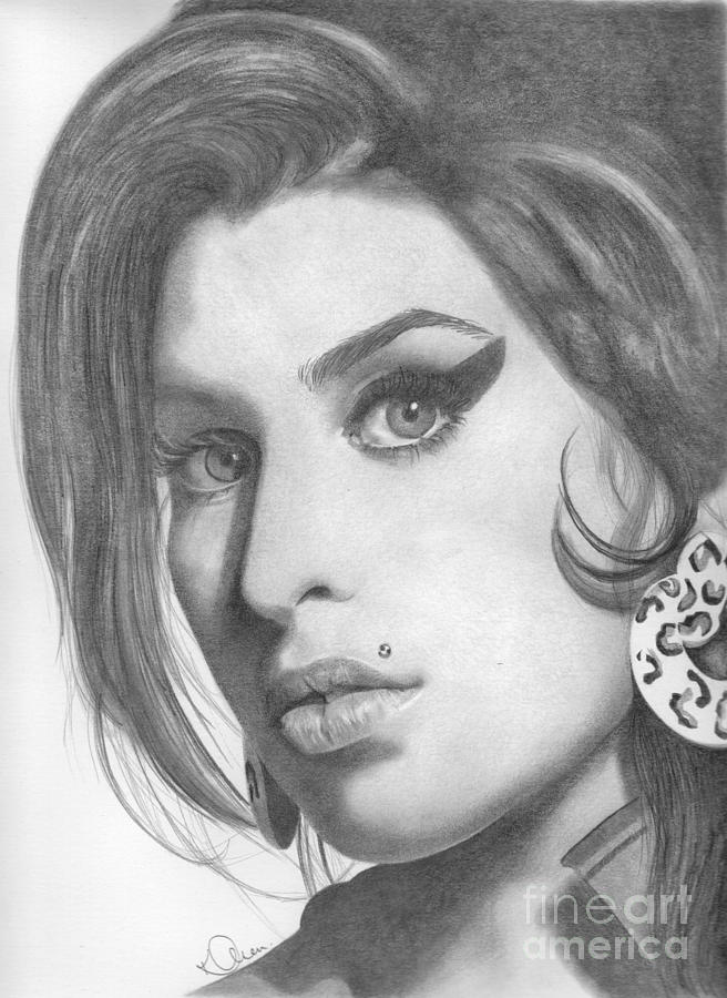 Amy Winehouse Art Drawing