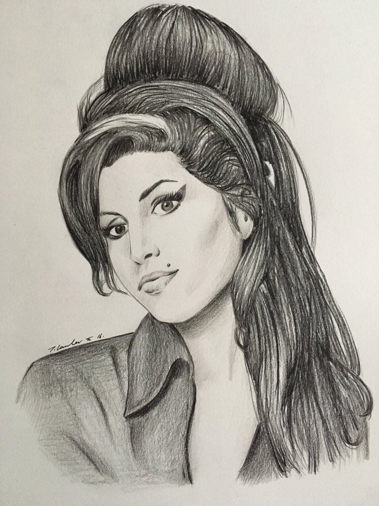 Amy Winehouse Drawing Best