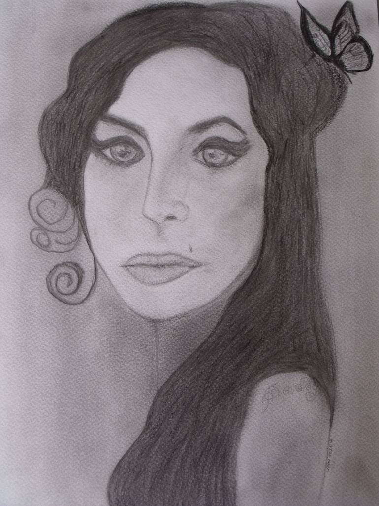 Amy Winehouse Drawing Photo