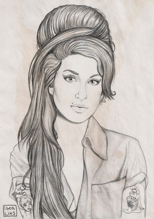 Amy Winehouse Drawing Photos