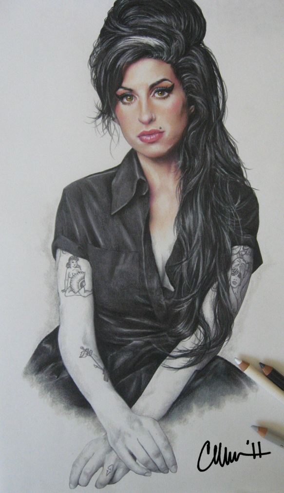 Amy Winehouse Drawing Picture