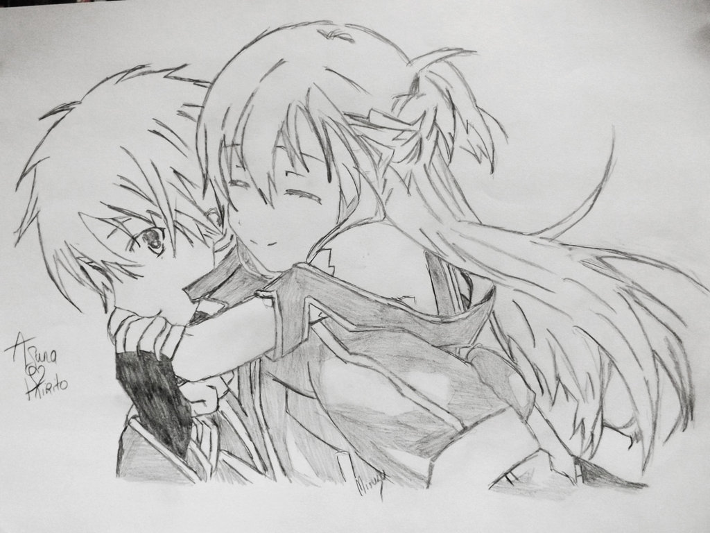 Anime Love Drawing Beautiful Art - Drawing Skill