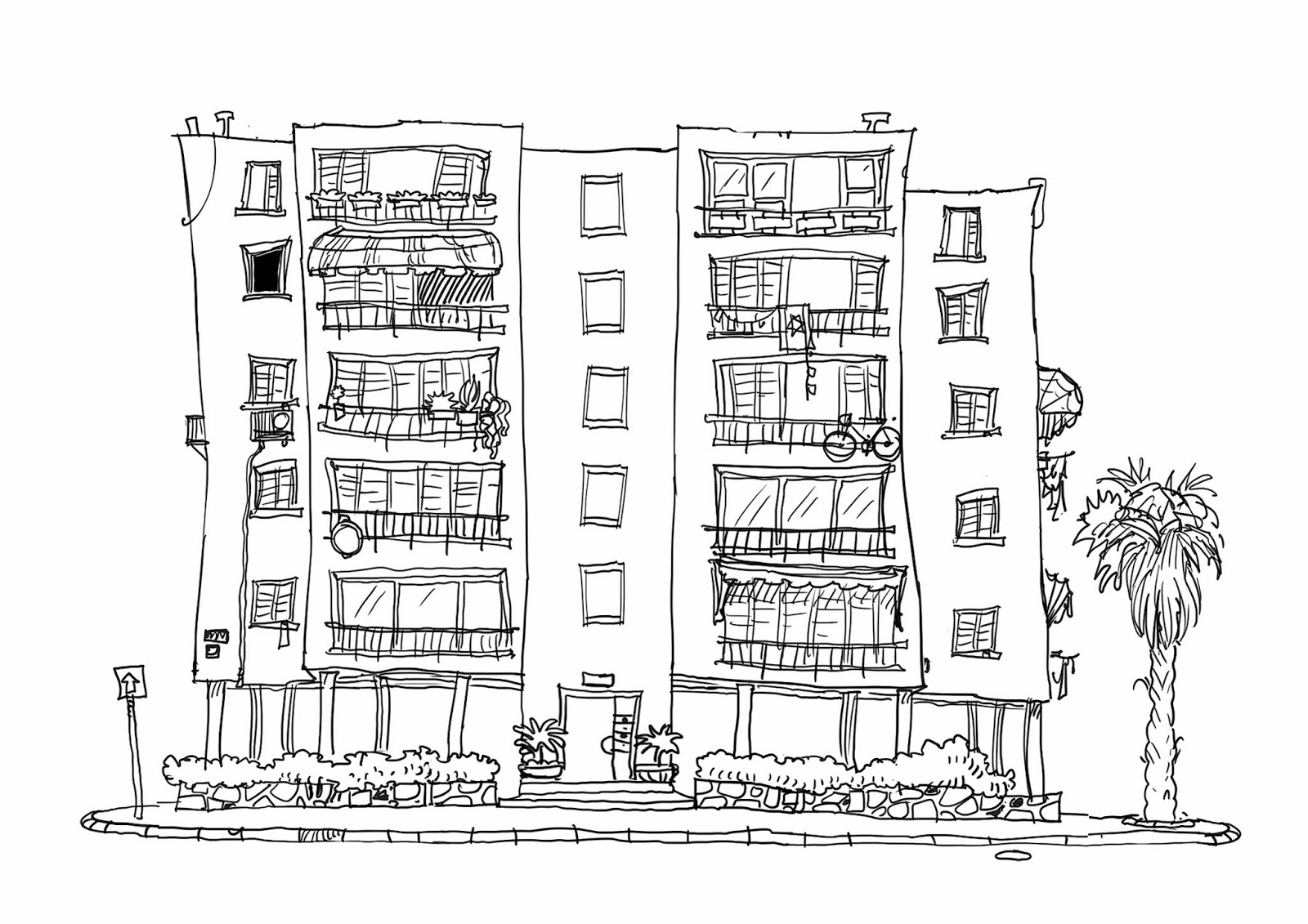 Apartment Drawing Picture