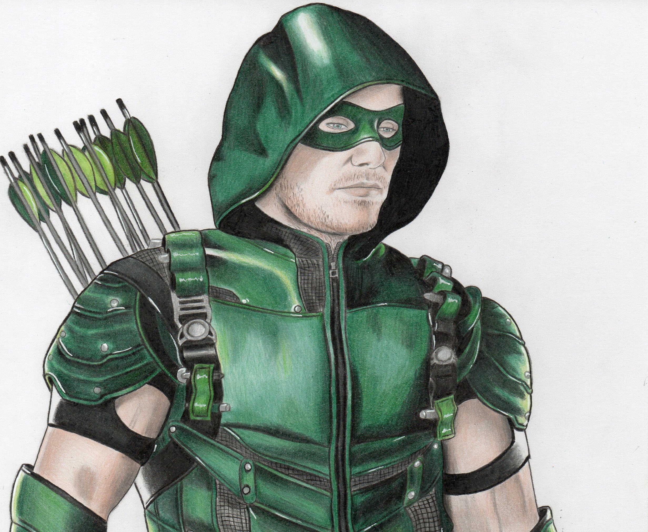 Arrow Tv Series Drawing Sketch