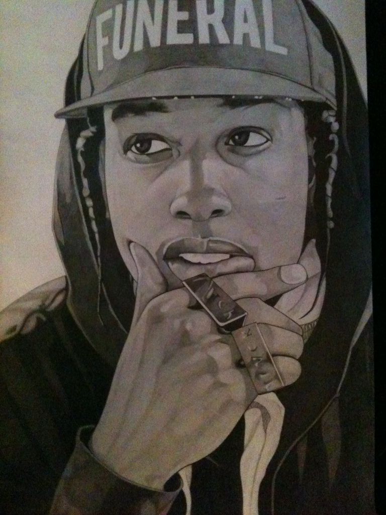 Asap Rocky Drawing High-Quality