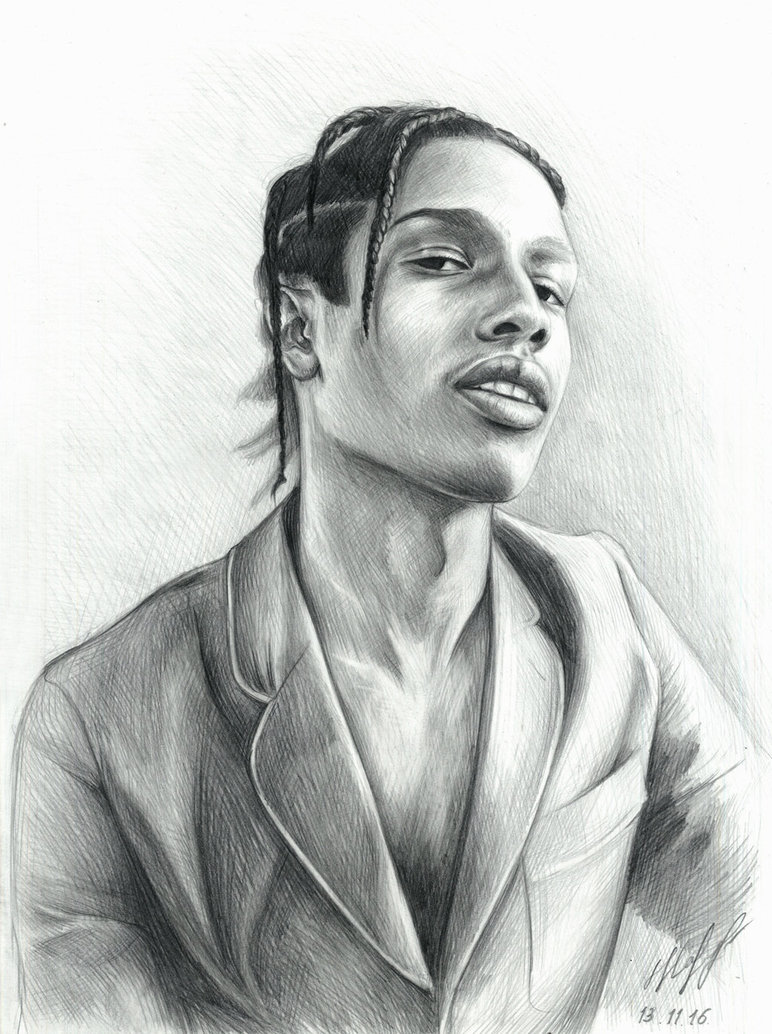 Asap Rocky Drawing Image