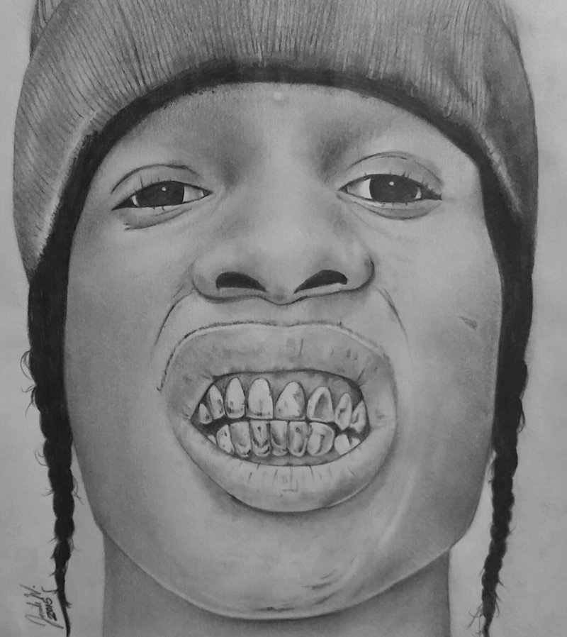 Asap Rocky Drawing Photo