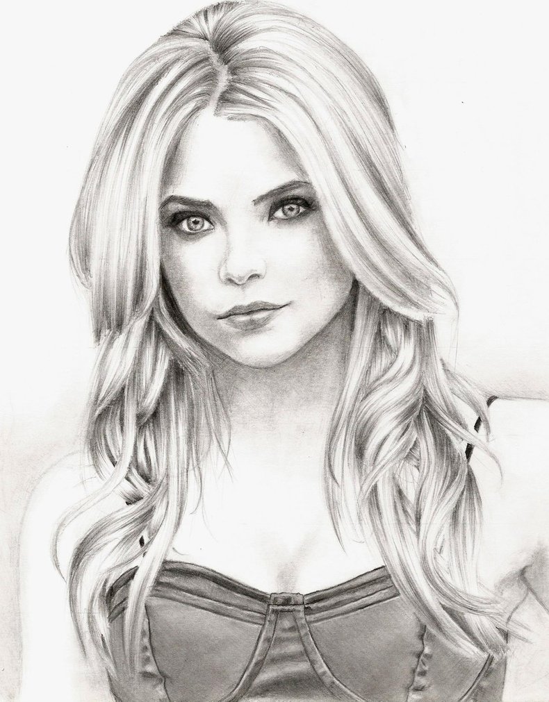 Ashley Benson Drawing Art