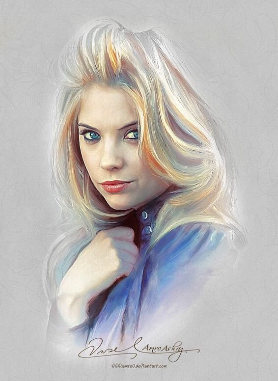 Ashley Benson Drawing Picture