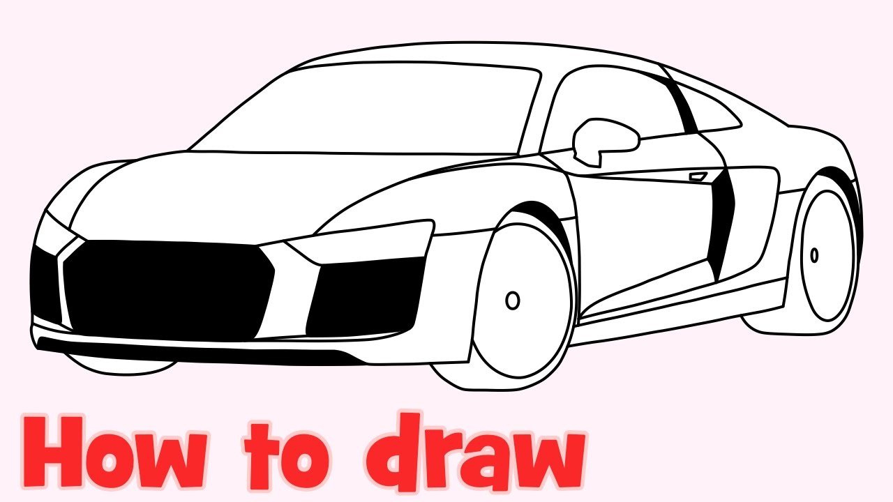 Audi Amazing Drawing