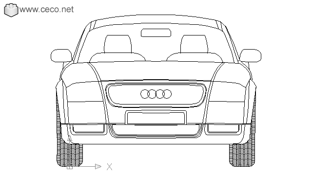 Audi Photo Drawing
