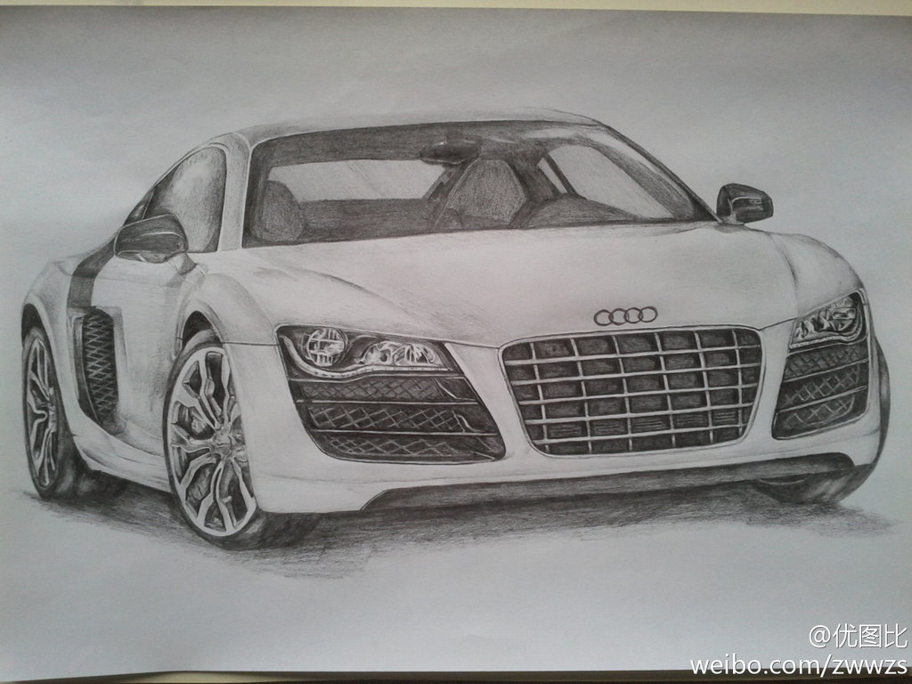 Audi Pic Drawing