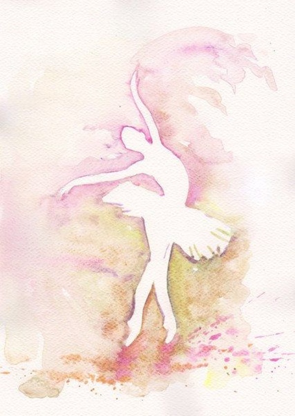 Ballerina Drawing Beautiful Art