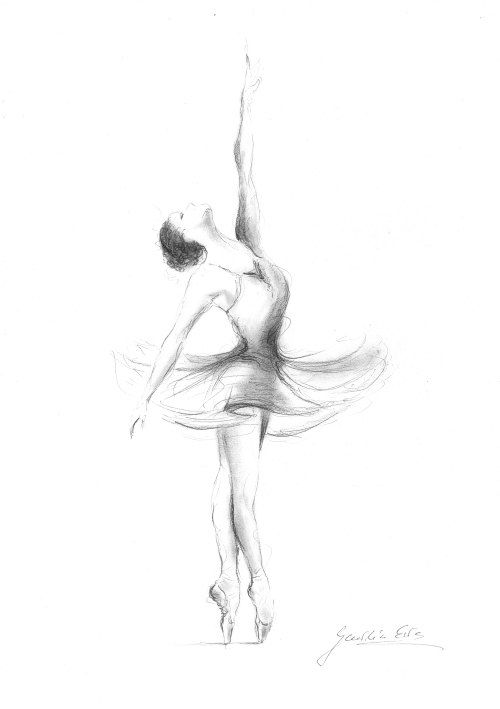 Ballerina Drawing Picture