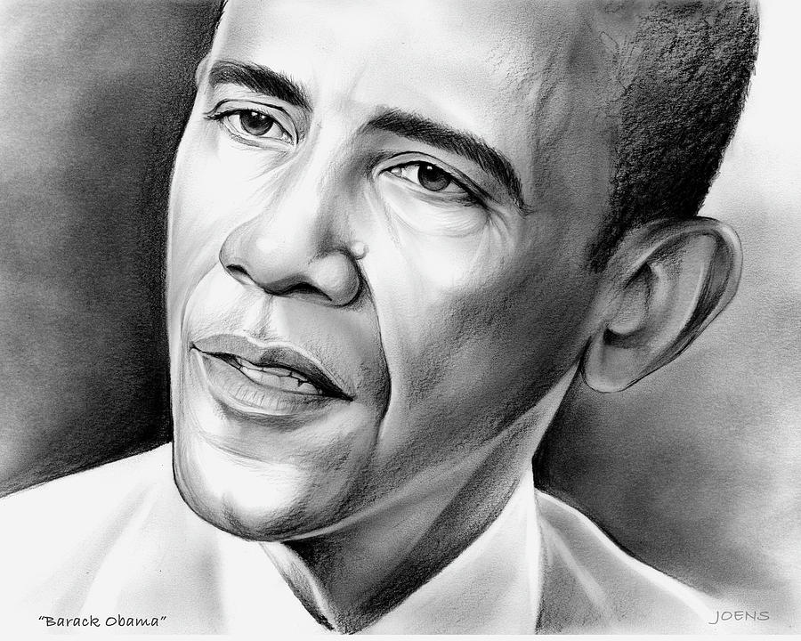 Barack Obama Drawing Pictures