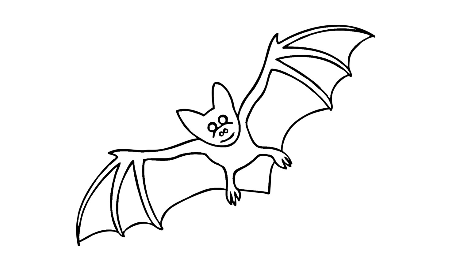 How To Draw a Bat Easy Step By Step  How To Draw Dojo