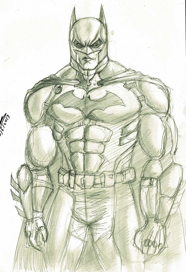 Batman Arkham Origins Drawing Art