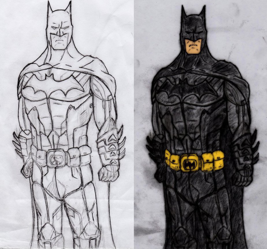 Batman Arkham Origins Drawing High-Quality