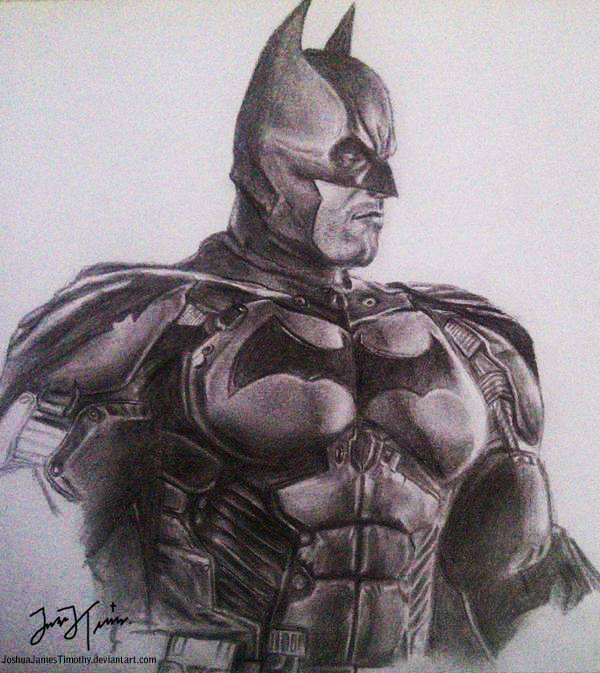 Batman Arkham Origins Drawing Pic - Drawing Skill